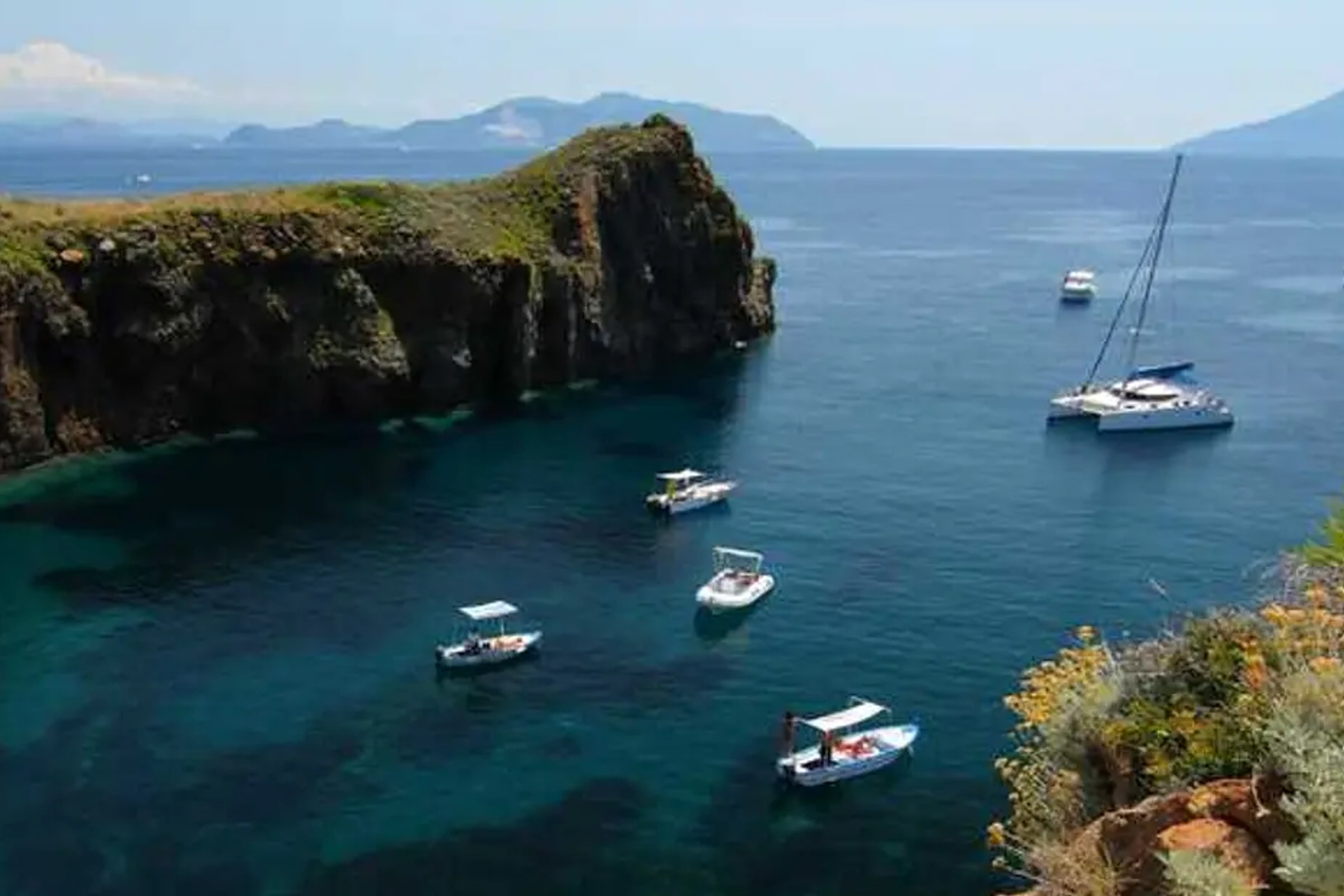 Aeolian Islands Day Trip from Taormina: Stromboli and Panarea